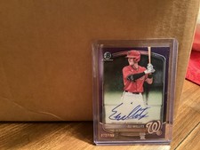 2025 Bowman Chrome Draft  Eli Willits Autograph /199