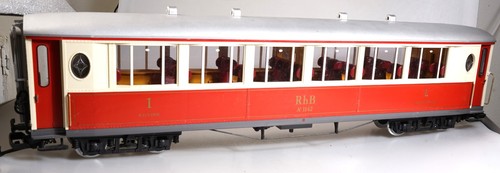(0395) LGB 35650 (Rhätischen Bahn. Salonwagen) mit Licht in OVP | Condition: Gebraucht