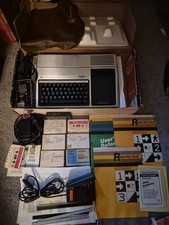 Texas Instruments TI-99/4A w. box/hookups/games/programs/joysticks - working