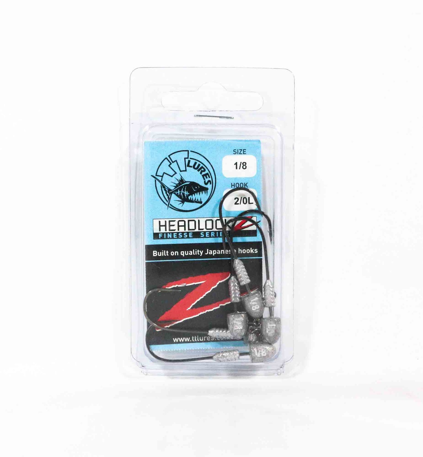 Tackle Tactics TT Headlockz Finesse Jig Head 1/8 oz 2/0 5/pack (3801)