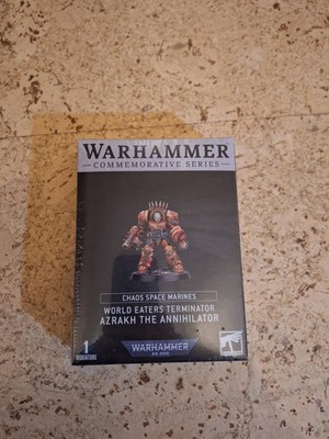 Warhammer 40K  Commemorative Series - World Eaters - Azrakh the Annihilator, OVP