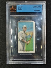 1909-11 T206 Al Burch Batting Piedmont Cigarettes Batting BVG Authentic