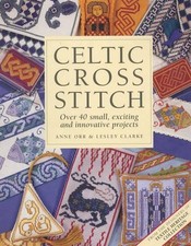 Celtic Cross Stitch by Clarke, Lesley Hardback Book The Cheap Fast Free Post