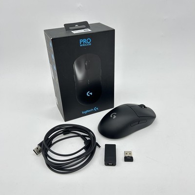 Logitech G PRO Wireless Gaming-Maus mit HERO 25K DPI Sensor, RGB-Beleuchtung, 4-