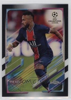 2020-21 Topps Chrome X Steve Aoki UEFA Champions League 45/99 Neymar Jr #16 14tf