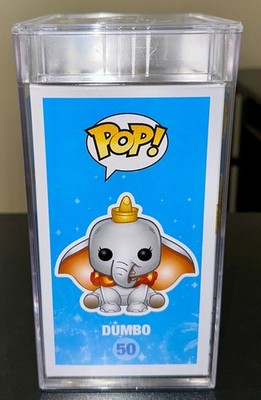 PSA 8.5 Funko Pop Disney 50 SDCC 2013 Exclusive LE48 Gold Dumbo | eBay