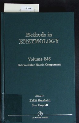 Extracellular matrix components. Methods in enzymology, 245.