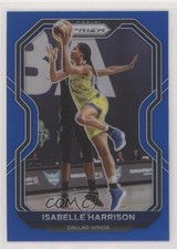 2021 Panini Prizm WNBA Blue Prizm 149/149 Isabelle Harrison #22 00gy