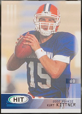 2002 SAGE HIT #15 Kurt Kittner Football EX