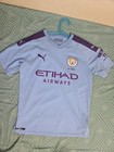 MANCHESTER CITY 2019 2020 HOME FOOTBALL SHIRT PUMA JERSEY 15-16 YEARS, 176 cm