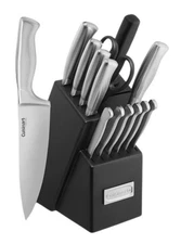 Cuisinart C77SS-15PK Stainless Steel Classic Block Set 15-Piece