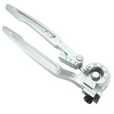 2in1 Pipe Tube Bender 180 Degree Tool for 3/8" 1/2" OD Brass Aluminum Steel Tube