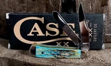 Case XX 2025 SMKW Exclusive Sea Dragon Bone 62154 Tiny Trapper Knife
