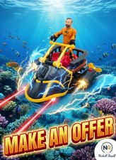 Imaginext Ocean Boat Buceador Figura de Acción Submarino Juguete Fisher-Price Usado