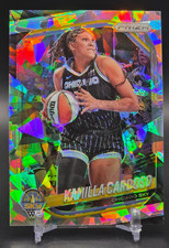 2025 Panini Prizm WNB-Kamilla Cardoso #89 Cracked Ice Prizm-Chicago Sky