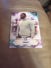 OMOS ROOKIE RC 2021 Topps WWE Wrestling #124 RAW