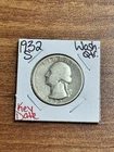 1932 S Washington Silver Quarter Nice Key Date U.S. 25c Coin (Raw18094)