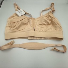 Simple Wishes Supermom Pumping Nursing Bra Full Cup Large Hand Free Pumping NEW