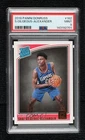 2018 Panini Donruss Rated Rookies Shai Gilgeous-Alexander PSA 9 MINT Rookie RC