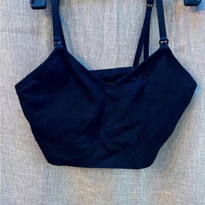 Motherhood-maternity Women's Black Bra