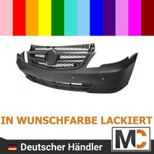 Lackiert Stoßstange vorne inkl. Gitter SRA PDC für Mercedes Vito W639 Mixto