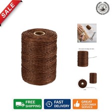 Flexible Paper Coated Floral Wire - 673 Feet Brown Rustic Binding for Crafts