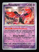 Carta Pokemon Fezandipiti 096/167 Holofoil Mascherata Crepuscolare -B11
