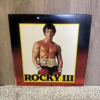 Rocky 3 Laserdisc Rare JP57