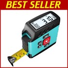 Navy Blue 16 Ft Digital Tape Measure with 2.4" LCD Display & Impact Resistant
