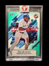 2025 Topps Pristine - Leo Jimenez #211 Blue Refractor /75 (RC)