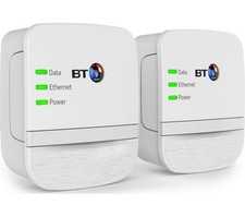 BT Mini Broadband Extender 600 Kit Wired AV600 Powerline Adaptor