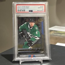 2018-19 Upper Deck Miro Heiskanen Young Guns Silver Foil #246 PSA 10 Rare Pop 11