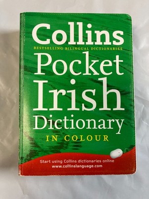 Collins Pocket Irish Dictionary by Collins Dictionaries Paperback LIKE NEW