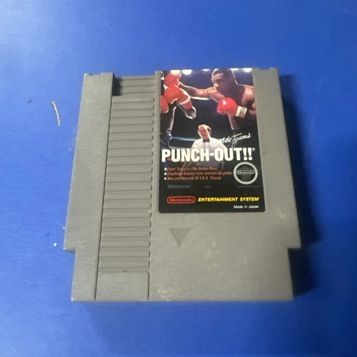 Mike Tyson's Punch-Out (Nintendo NES, 1987) Cart Only - Authentic & Tested!