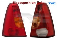 TYC 11-0758-01-2 Heckleuchte links Rücklicht Hecklicht Rückleuchte für Dacia 