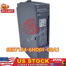 New Siemens 6ES7 134-6HD01-0BA1 6ES7134-6HD01-0BA1 ET 200SP Analog Input Module