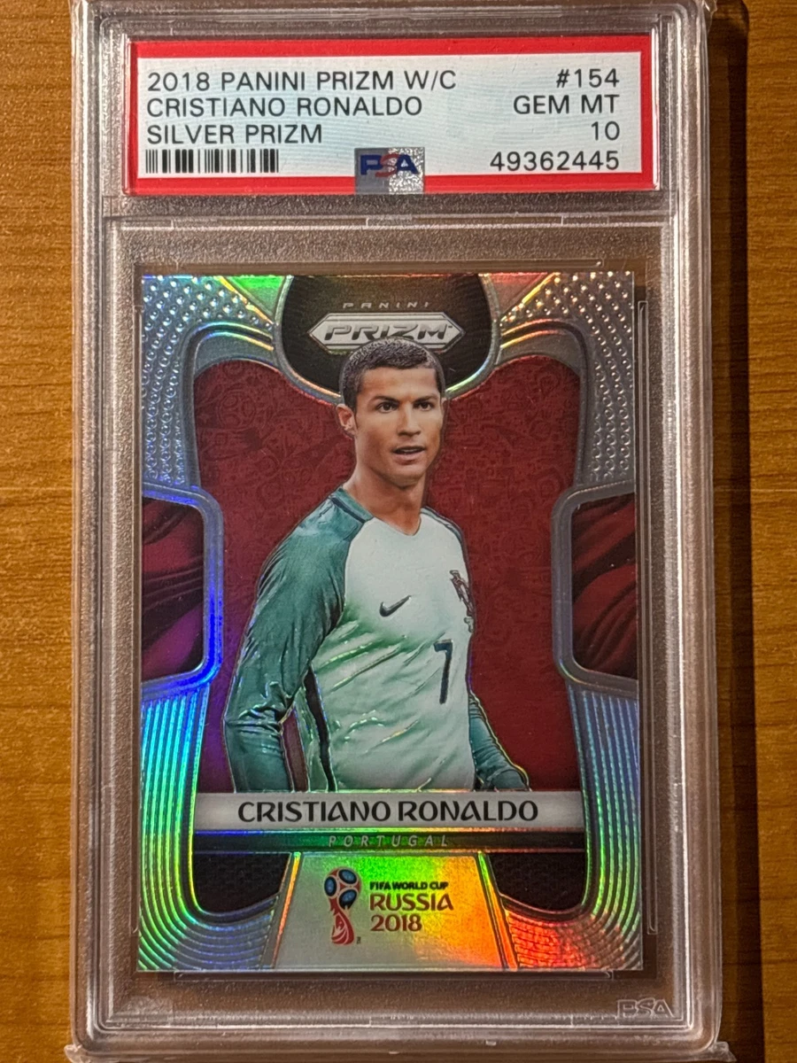 クリスティアーノ ロナウド Panini Prizm PSA 10 2018 Panini Prizm World Cup Cristiano Ronaldo #154 for sale | eBay