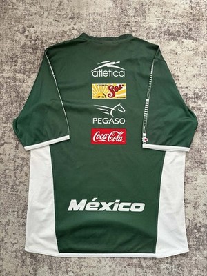 Atletica Mexico National Team Green White Soccer Jersey | eBay