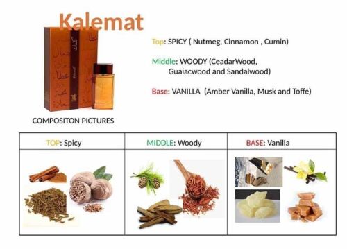 Kalemat by Arabian Oud 100ml Spray - Free Express Shipping ORIGINAL SEALED - Picture 11 of 12