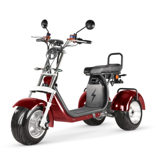 E-Scooter Coco Trike Bike tricycle 60V 4000 watts avec immatriculation routière scooter CP7 - Photo 1/9