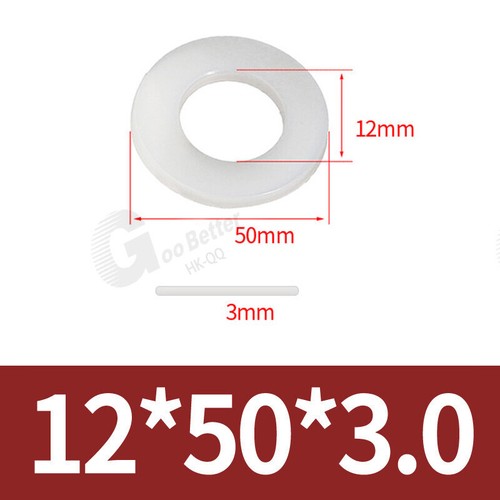 Unterlegscheiben DIN 125 Kunststoff Polyamid PVC M2 - M24 Beilagescheibe ISO7089 - Bild 104 von 121