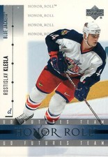 #58 Rostislav Klesla Columbus Blue Jackets 2002-03 Upper Deck Honor Roll Hockey 