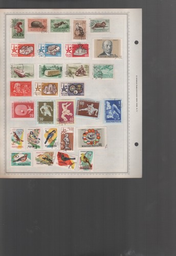 Hungary stamps 1800s to 1964 mh used cto album pages 915 stamps (MB28 - Picture 15 of 24