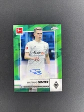 2020-21 Topps Chrome Bundesliga - MATTHIAS GINTER - /99 Green Auto #BCA-MGI