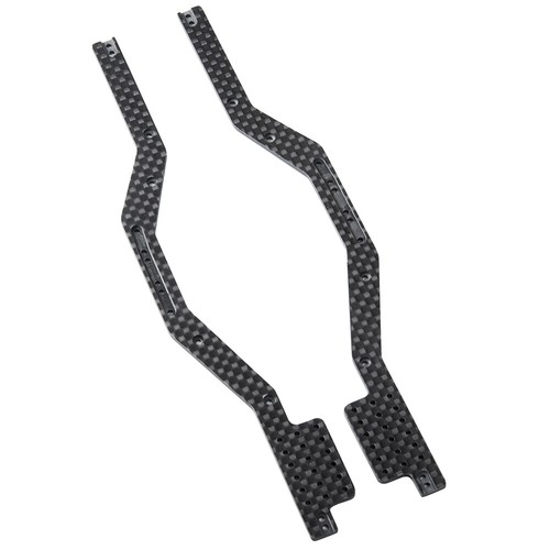 2Pcs Carbon Fiber Chassis Frame Rails For 1/24 Axial SCX24 90081 RC Rock Crawler - Picture 3 of 9
