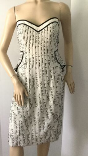 NUEVO Vestido de seda Carolina Herrera (talla 10) - MSRP $2,250.00 - Imagen 5 de 12