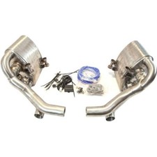 Porsche 911 997 Carrera 2009-2012 Sports Exhaust Valved Mufflers (Silencers)