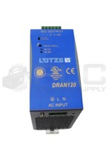 NEW LUTZE DRAN120-48B POWER SUPPLY 115-230VAC 2.8/1.4A 47-63HZ 722-777