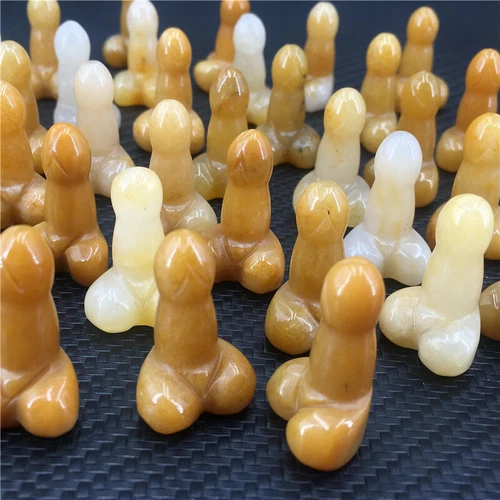 Wholesale Natural mix mini Penis Carved quartz Crystal Massager Wand Healing - Picture 250 of 296