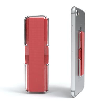 Fingerhalterung Finger Griff Halter Grip für Samsung Galaxy iPhone Ständer Rot